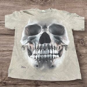 The Mountain Men's Skull Tee - Gray